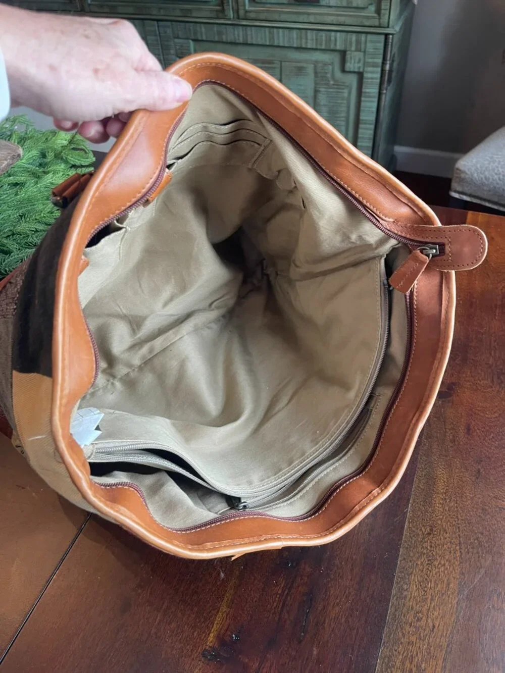 Vintage 90's  L.L.Bean Boat & Tote Bag - Picture 4 of 15